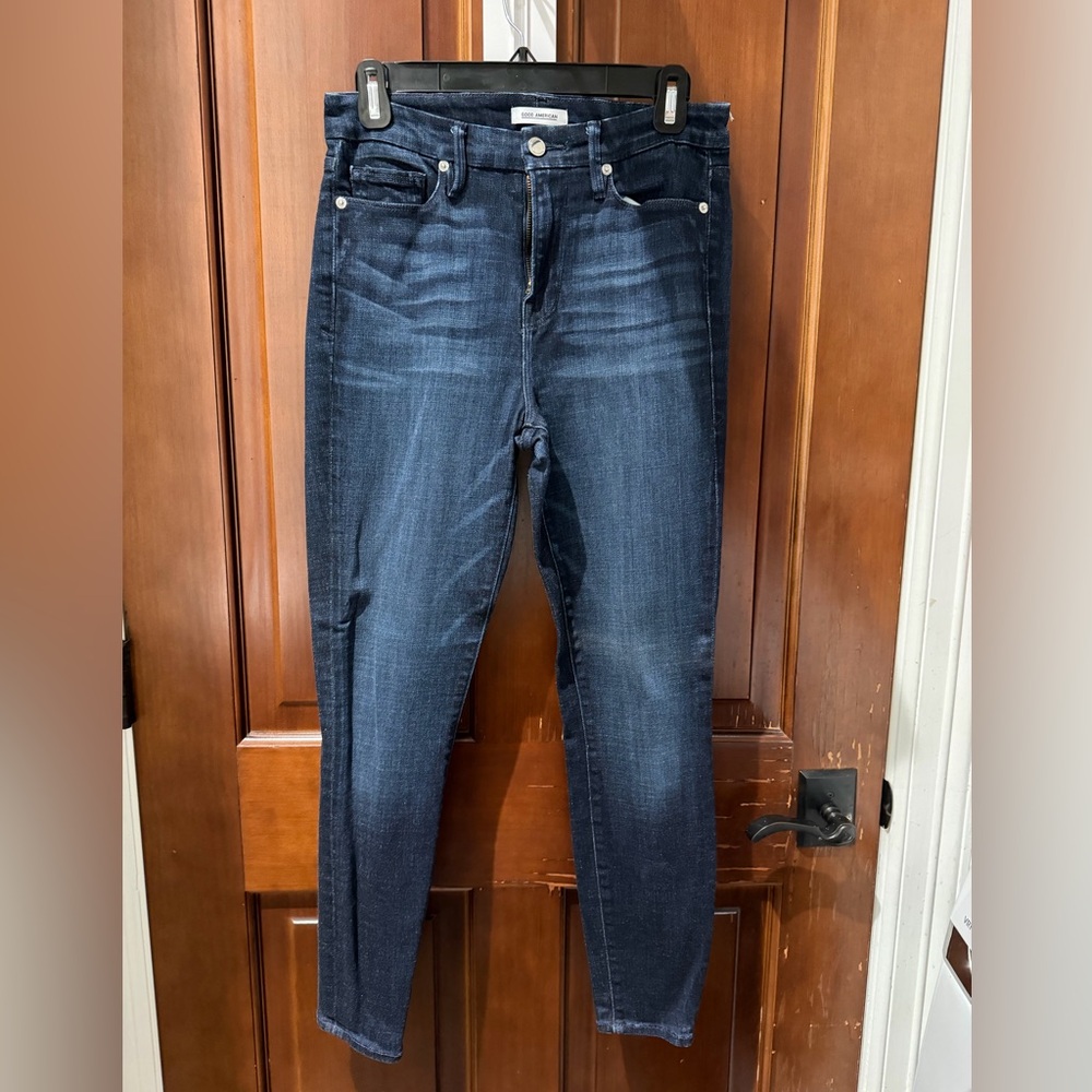 Good American Dark Indigo  Jeans
